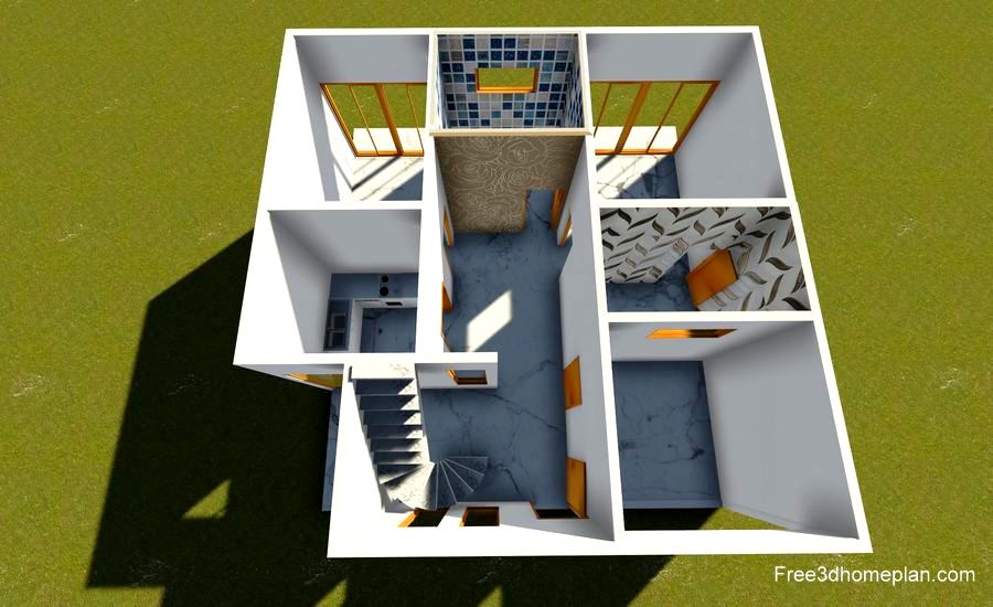32x32sqft Plans Free Download Small Home Design Download Free 3d Home Plan