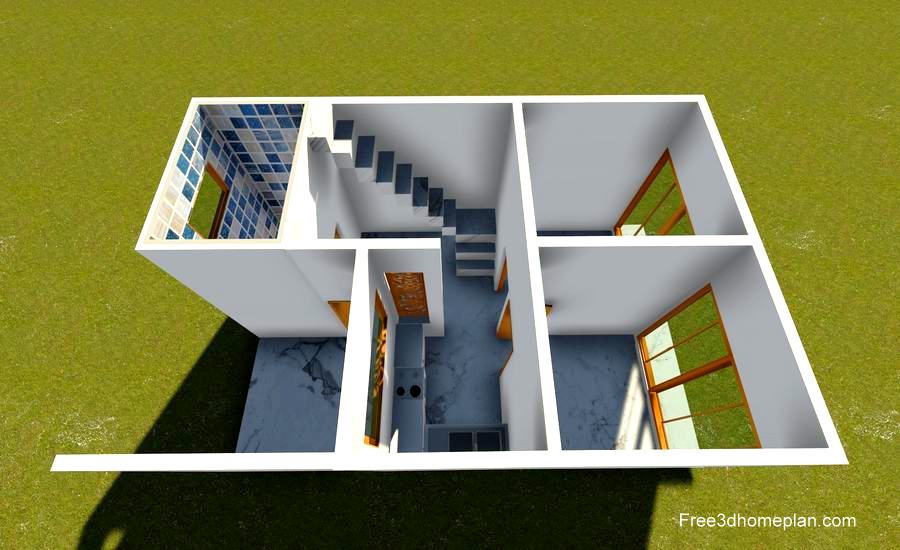 18x32sqft Plans Free Download Small Home Design Download Free 3d Home Plan